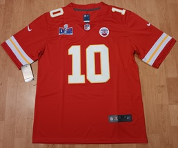 Youth Sizes! Isiah Pacheco Kansas City Chiefs red jersey with superbowl patch  - £36.08 GBP
