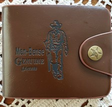 Men-Bense Genuine Leather Wallet ~ Dark Brown ~ Pockets ~ Credit/ID Cards Holder - £17.93 GBP