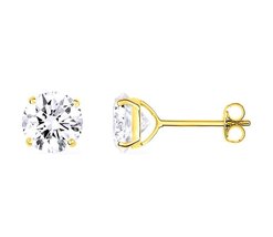  &quot;18kt Yellow Gold Earrings With 0.32 Ct Diamonds.&quot; - £504.95 GBP