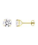  &quot;18kt Yellow Gold Earrings With 0.32 Ct Diamonds.&quot; - £504.77 GBP