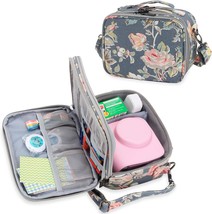 Teamoy Camera Case For Mini 9 Instant Camera, Peony (Bag Only), Portable Instant - £30.40 GBP