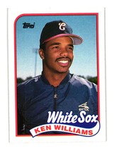 1989 Topps #34 Ken Williams Chicago White Sox - £3.92 GBP