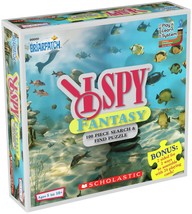Jigsaw Puzzle Plus+ 100 Pieces 14&quot;X19&quot; W/Game Play Cards-I Spy Fantasy - £15.87 GBP