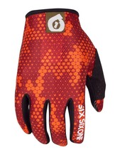 SixSixOne 661 Youth LG Comp Gloves MTB Full Finger Orange Kids Bike New - $23.97