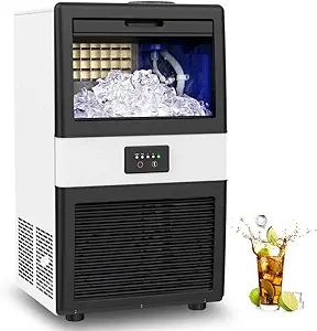Commercial Ice Maker Machine Under Counter Produce 70Lbs Of Ice In 24 Hr... - $702.99