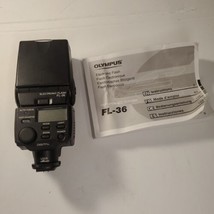Olympus FL-36 Flash [GN36] {Bounce, Swivel, Zoom} Made in Japan - AI - £95.18 GBP