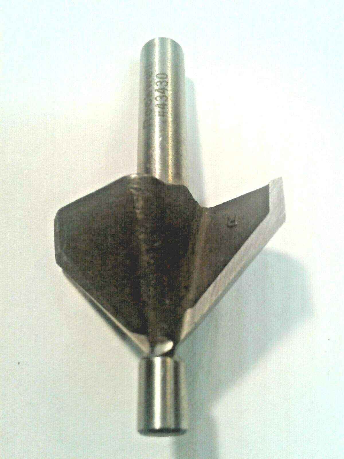 Rockwell 43430 Router Bit Chamfer Router, 5/8 in Dia Cutting 1/4 in Dia Shank - £11.78 GBP
