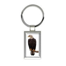 Bald Eagle : Gift Keychain American United States Patriotic Bird Nature Animal - £6.38 GBP