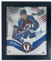 CALE MAKAR Colorado Avalanche Framed 15&quot; x 17&quot; Game Used Puck Collage LE... - £235.76 GBP