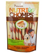 Nutri Chomps Mini Twist Dog Treat Chicken Flavor - £28.34 GBP