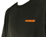 DUNKIN&#39; DONUTS Employee Uniform Sweatshirt Black Size M Medium NEW - $30.26