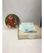 Vintage TOMMY THE  CLOWN Edwin Knowles plate NIB old stock collectors Br... - £23.19 GBP