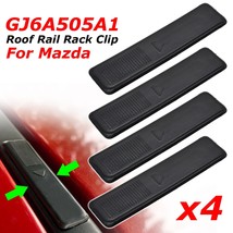 4x Car Roof Rail Rack Moulding Clip Trim Seal Drip Cover Cap For 2 3 5 6 CX5 CX7 - £44.43 GBP