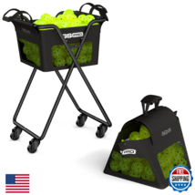 GoSports Ball Caddy w/ Wheels, Holds 140 Pickleballs / 175 Tennis Balls - $127.47