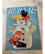 Vintage Bernat Gloves And Mittens For The Family 1959 Book 82 Knitting book - $13.09