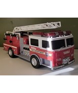 Tonka Rescue Fire Truck Hook &amp; Ladder Lights Sound 04953 Hasbro 2010 Tested - £16.78 GBP