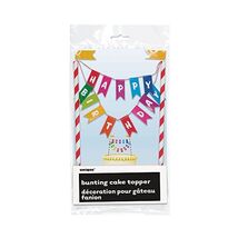 Rainbow Birthday Cake Bunting Topper  - $7.00