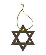 25 Piece Lot of Small Brown Wooden Star of David 2&quot; Diameter Judaica Favor - $208.88 MXN