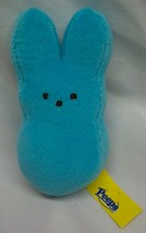Just Born Peeps Mini Blue Bunny Peep 4&quot; Plush Stuffed Animal Toy - £11.86 GBP