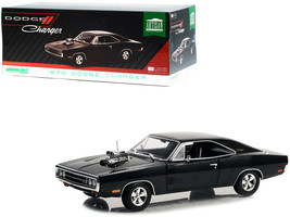 1970 Dodge Charger w Blown Engine Black Artisan Collection Series 1/18 Diecast C - £63.51 GBP