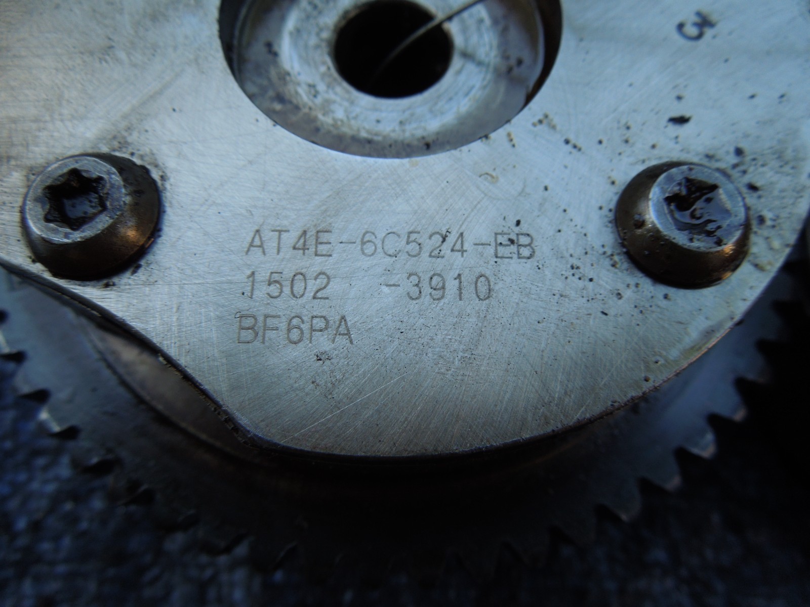 2010 Ford Flex 3.5 camshaft cam gear set assembly VTC OEM engine motor AT4E-6C24 Item image 4
