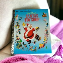 Walt Disney&#39;s Santa&#39;s Toy Shop A Little Golden Book Christmas Gift 451-47 - $4.45