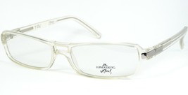 J.Lindeberg PISTOR 5 Transparent/Silber Brille Brillengestell 55-16-130mm - £108.02 GBP