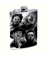 Slash of the Titans Flask 8oz Stainless Steel Hip Drinking Whiskey Horror - £11.83 GBP