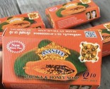 6 Bars x 125g -  ASANTEE Papaya &amp; Rice Milk with Honey Cleansing Soap - £25.31 GBP