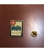 Texaco Gasoline Gas Lapel Pin 1996 Olympics Atlanta Welcomes the World G... - $19.24 CAD