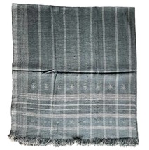 NAMABAI | wool Blanket | Steel Grey | throw - £199.83 GBP
