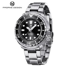 PAGRNE DESIGN V2 Men Watch 300M Water Resistant NH35 Luminous Sapphire Crystal R - £1,096.41 GBP