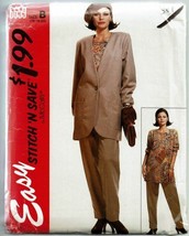 McCalls Sewing Pattern 6659 Misses Jacket Tunic Pants Size 16-20 Easy Sew  - £4.75 GBP