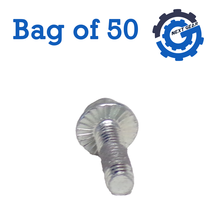Bag of 50 M5-0.8 x 16 mm Hex Flange Screws Serrated Grade 8.8 END0011736 - $28.01