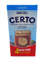 Certo Sure Jell Premium Liquid Fruit Pectin, 2 Pouch Box (2 Pack) - £19.81 GBP