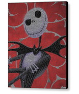The Nightmare Before Christmas Script Jack Mosaic Framed 9X11 Limited Ed... - £15.16 GBP