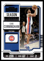 2023-24 Panini Contenders Season Ticket Retail #20 Cade Cunningham NM-M ID:74985 - $2.47