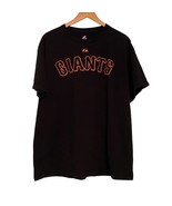 SF Giants T Shirt Mens Size Large Short Sleeve MLB Baseball Majestic Adults - $277.19 MXN