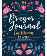 Prayer Journal For Women: 52 Week Scripture, Devotional &amp; Guided Christi... - €12,14 EUR
