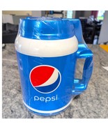 Pepsi 64oz Large Insulated Whirley Drink Works Blue Travel Mug W Lid USA... - €29,80 EUR