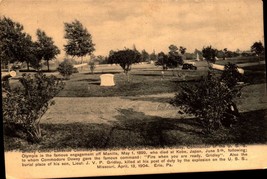 Vintage Rppc Postcard Erie,Pa. Gridley Circle At Lakeside Cemetery 1908-BK41 - £3.09 GBP