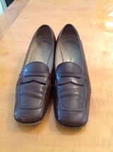 VGC Salvatore Ferragamo Sport Penny Loafers SZ 7.5 B Made in Italy - £77.43 GBP