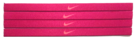 NEW Nike Girl`s Assorted All Sports Headbands 4 Pack Multi-Color #3 - £13.72 GBP