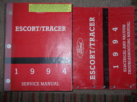 1994 Ford Escort Mercury Tracer Riparazione Servizio Negozio Manuale Set W Evtm - £18.95 GBP
