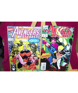 avengers west coast  1990&#39;s lot of  {2} comic books { marvel comics} - £9.44 GBP