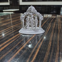 BIS HALLMARKED 925 Silver 2D Ram Darbar Idol - pure silver gift items  - £66.34 GBP