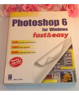 Photoshop 6 For Windows Fast &amp; Easy Lisa A. Bucki Prima Tech - $16.29 CAD