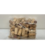 Lot of 50+ Natural Used Wine Corks NO Plastic  arts &amp; crafts - $180.99 MXN