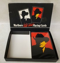 Vintage Marlboro Wild West Playing Cards - Box and One Complete Deck - 1991 - £13.25 GBP