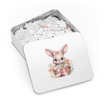 Jigsaw Puzzle in Tin, Easter, Easter Rabbit, Personalised/Non-Personalised, awd- - £28.22 GBP+